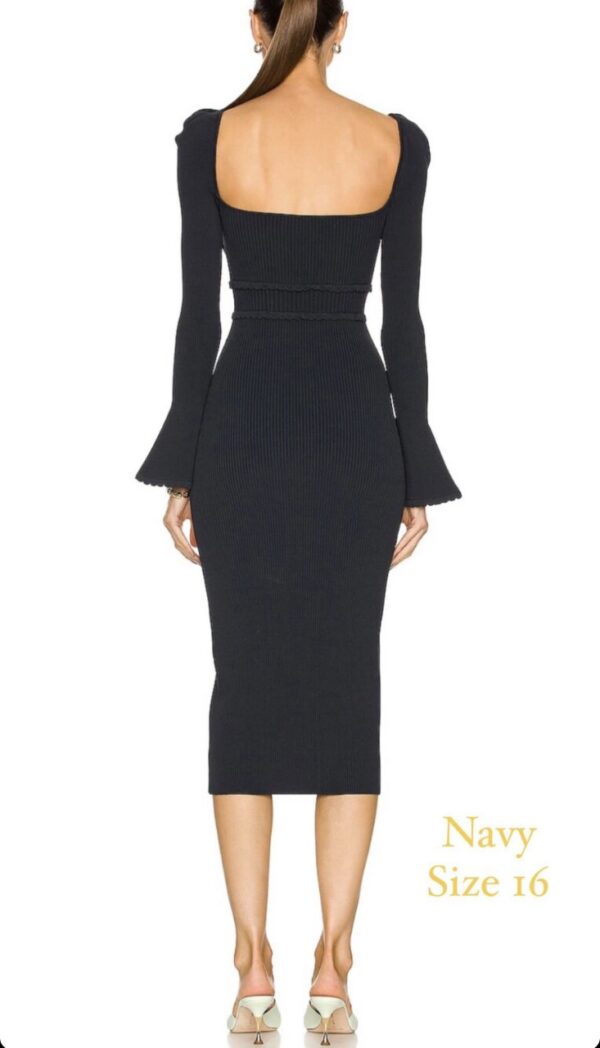 Self Portrait Scallop Dress - Image 4